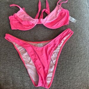PacSun Pink Bikini Set
